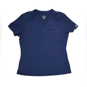 Navy Medcouture Scub Top | Large